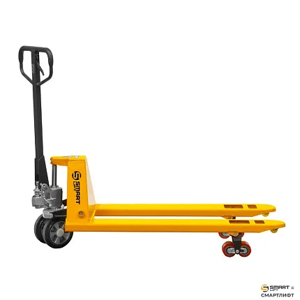 Гидравлическая тележка (рохля)  СМАРТЛИФТ (SMARTLIFT) SD (BF25; г/п 2500 кг; 1150x550 мм; RDP)