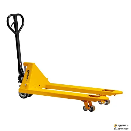 Гидравлическая тележка (рохля)  СМАРТЛИФТ (SMARTLIFT) SB (DB; г/п 2000 кг; 1150x550 мм; RDP)