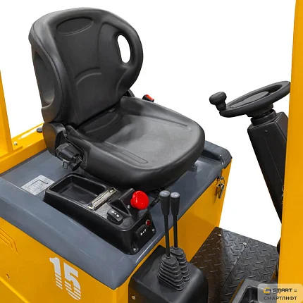 Вилочный погрузчик электрический трёхопорный СМАРТЛИФТ (SMARTLIFT) TKA15H (г/п 1500 кг; 3 м; 24В / 350Ач)
