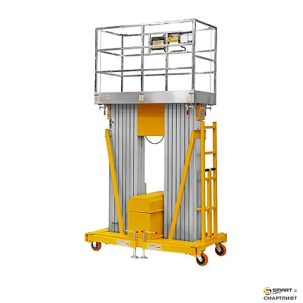 Подъемник двухмачтовый СМАРТЛИФТ (SMARTLIFT) GTWY 10-200S (T) (г/п 200 кг; AC&DC; 10 м)
