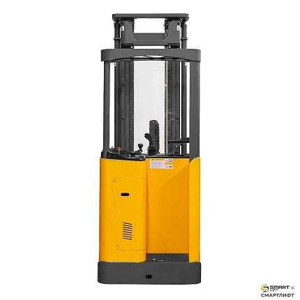 Самоходный штабелер с кабиной электрический СМАРТЛИФТ (SMARTLIFT) CDD15C (г/п 1500 кг; 6,5 м; li-ion 25,6В / 225Ач, PV, EPS)