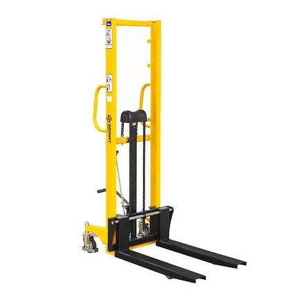 Ручной гидравлический штабелер SMARTLIFT SDJ 0516 (г/п 500 кг; 1,6 м; вилы 200-550 мм) 