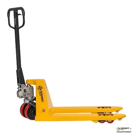 Гидравлическая тележка (рохля)  СМАРТЛИФТ (SMARTLIFT) SD-S (BF25; г/п 2500 кг; 800х550 мм; PDP)