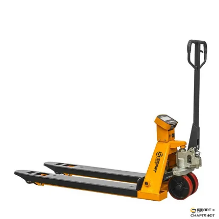 Гидравлическая тележка (рохля) с весами  СМАРТЛИФТ (SMARTLIFT) BFC30 (г/п 3000 кг; 1150х570 мм; PDP)