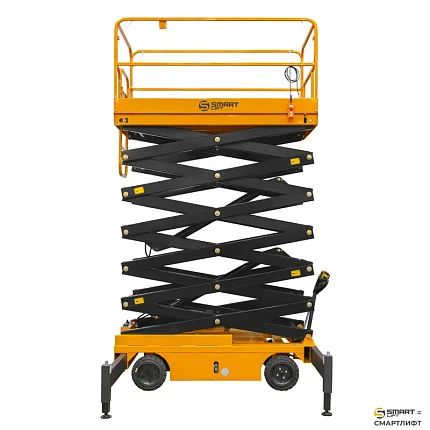 Подъемник ножничный самоходный СМАРТЛИФТ (SMARTLIFT) SJY-0.5-11A (г/п 500 кг; 11 м)