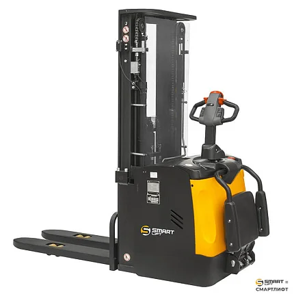 Самоходный штабелер с площадкой электрический СМАРТЛИФТ (SMARTLIFT) ES16-RS (г/п 1600 кг; 4,5 м; 24В / 280Ач)