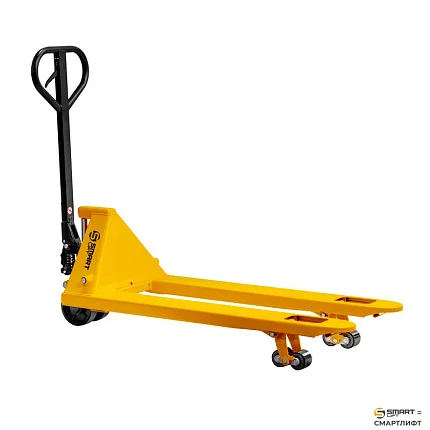 Гидравлическая тележка (рохля)  СМАРТЛИФТ (SMARTLIFT) SB (DB; г/п 2000 кг; 1150х550 мм; PDP)
