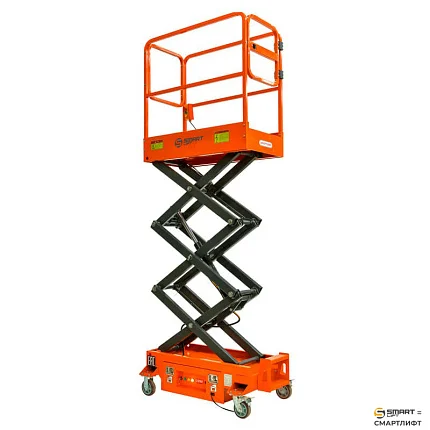 Подъемник ножничный несамоходный СМАРТЛИФТ (SMARTLIFT) SJY-0.3-3 (г/п 300 кг; 220В; 3 м)