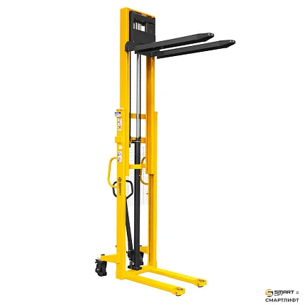 Ручной гидравлический штабелер СМАРТЛИФТ (SMARTLIFT) SDJ 1530 (г/п 1500 кг; 3 м; фиксированные вилы)