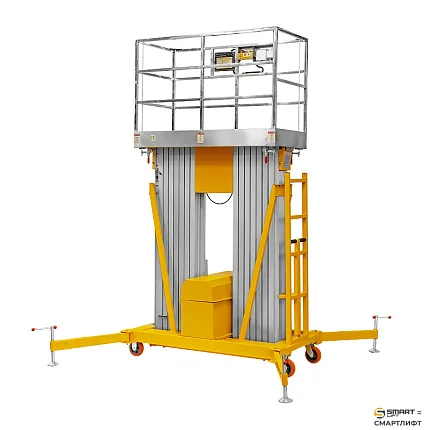 Подъемник двухмачтовый СМАРТЛИФТ (SMARTLIFT) GTWY 10-200S (T) (г/п 200 кг; AC&DC; 10 м)