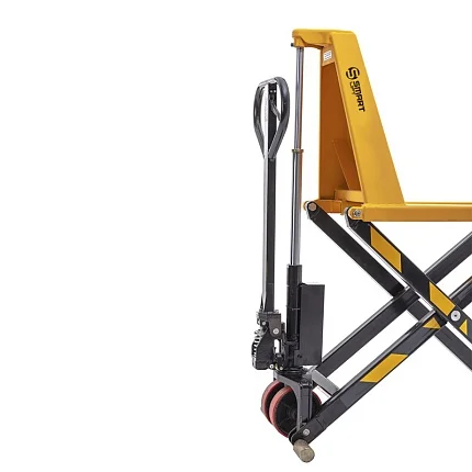 Гидравлическая тележка (рохля)  SMARTLIFT SD-HL (HLT15; г/п 1500 кг; 1150х540 мм; высокоподъемная 800 мм) 