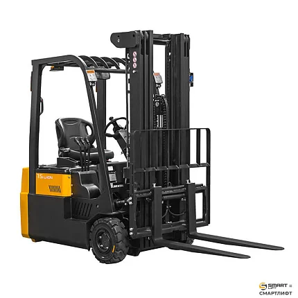 Вилочный погрузчик электрический трёхопорный СМАРТЛИФТ (SMARTLIFT) CPD15TVL (г/п 1500 кг; 4,8 м; li-ion 80В / 205Ач)