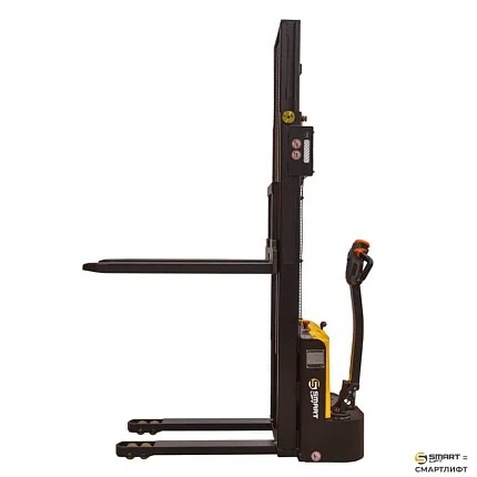 Сопровождаемый штабелер электрический самоходный СМАРТЛИФТ (SMARTLIFT) EST122 (г/п 1200 кг; 3,6 м; 24В / 85Ач)