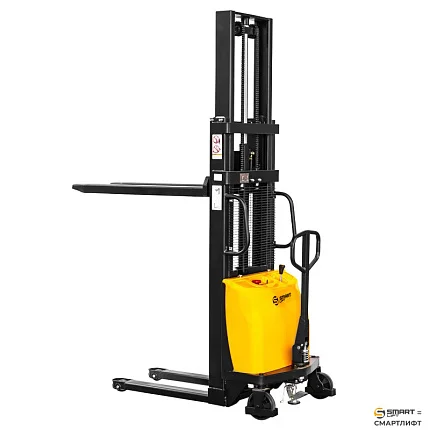 Штабелер с электроподъемом СМАРТЛИФТ (SMARTLIFT) BDA 1025 (г/п 1000 кг; 2,5 м; 12В / 120Ач)