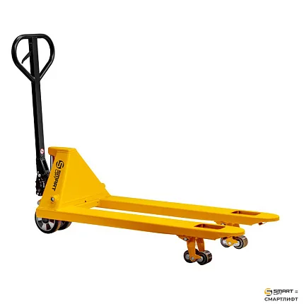 Гидравлическая тележка (рохля)  СМАРТЛИФТ (SMARTLIFT) SB (DF-III; г/п 2500 кг; 1150x550 мм; RDP)