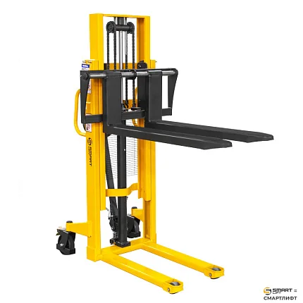 Ручной гидравлический штабелер СМАРТЛИФТ (SMARTLIFT) SDJ 1020 (г/п 1000 кг; 2 м; вилы 310-830 мм)
