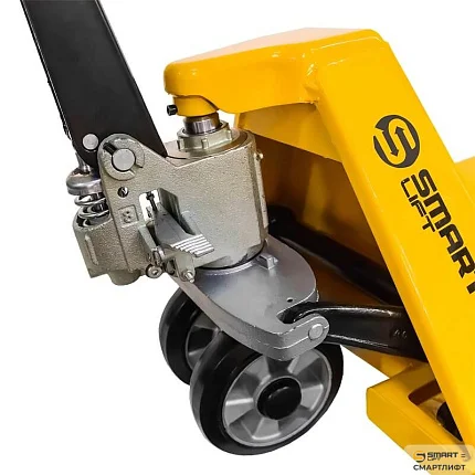 Гидравлическая тележка (рохля)  СМАРТЛИФТ (SMARTLIFT) SD-S (AC25; г/п 2500 кг; 800х550 мм; RDP)