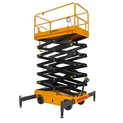 Подъемник ножничный самоходный SMARTLIFT SJY-0.5-11A (г/п 500 кг; 11 м) 