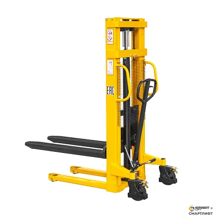 Ручной гидравлический штабелер СМАРТЛИФТ (SMARTLIFT) SDA 1525 (г/п 1500 кг; 2,5 м; фиксированные вилы)