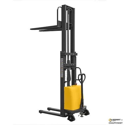 Штабелер с электроподъемом СМАРТЛИФТ (SMARTLIFT) SPN 1025 (г/п 1000 кг; 2,5 м; 12В / 120Ач)