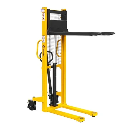 Ручной гидравлический штабелер SMARTLIFT SDJ 1516 (г/п 1500 кг; 1,6 м; фиксированные вилы)