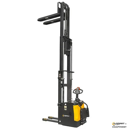 Самоходный штабелер с площадкой электрический СМАРТЛИФТ (SMARTLIFT) ES16-RS (г/п 1600 кг; 4,5 м; 24В / 280Ач)