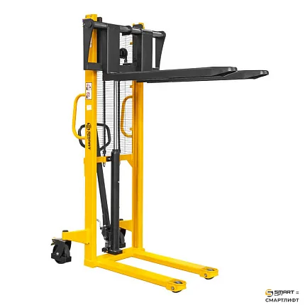 Ручной гидравлический штабелер СМАРТЛИФТ (SMARTLIFT) SDJ 1516 (г/п 1500 кг; 1,6 м; вилы 310-830 мм)