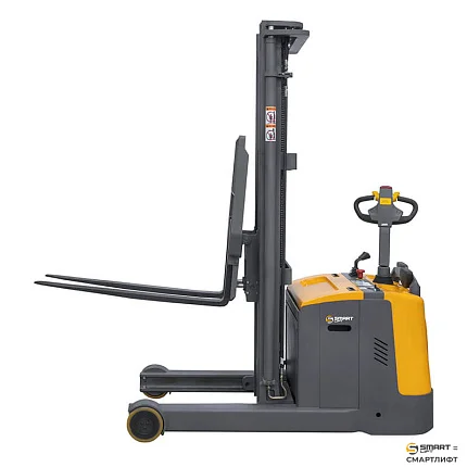 Штабелер электрический самоходный СМАРТЛИФТ (SMARTLIFT) CQD15R (г/п 1500 кг; 5,6 м; li-ion 25,6В / 230Ач, PV, EPS)