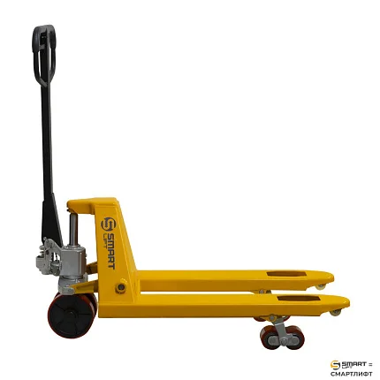 Гидравлическая тележка (рохля)  СМАРТЛИФТ (SMARTLIFT) SD-S (AC25; M; г/п 2500 кг; 800х550 мм; PDP)