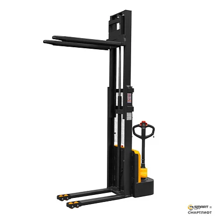 Сопровождаемый штабелер электрический самоходный СМАРТЛИФТ (SMARTLIFT) QDA12EL03 (г/п 1200 кг; 2,5 м; 24В / 85Ач)