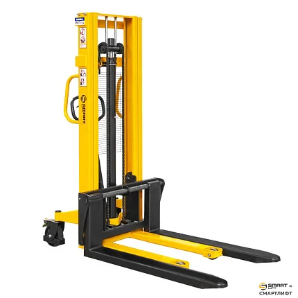 Ручной гидравлический штабелер СМАРТЛИФТ (SMARTLIFT) SDA 1525 (г/п 1500 кг; 2,5 м; вилы 300-850 мм)