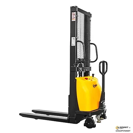 Штабелер с электроподъемом СМАРТЛИФТ (SMARTLIFT) BDA 1016 (г/п 1000 кг; 1,6 м; 12В / 120Ач)