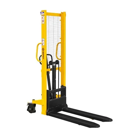 Ручной гидравлический штабелер SMARTLIFT SDJ 1516 (г/п 1500 кг; 1,6 м; фиксированные вилы)