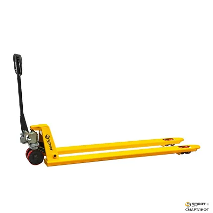 Гидравлическая тележка (рохля)  СМАРТЛИФТ (SMARTLIFT) SD-L (AC25; г/п 2500 кг; 1800х550 мм; PDP)