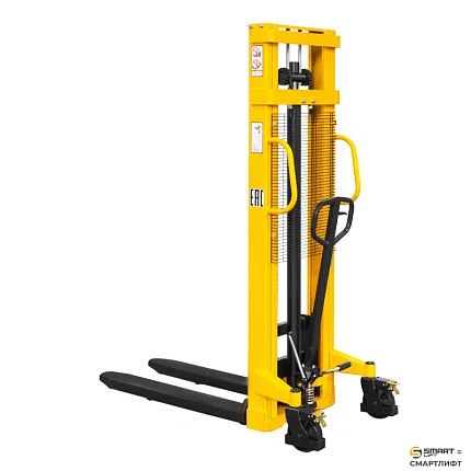 Ручной гидравлический штабелер СМАРТЛИФТ (SMARTLIFT) SDJ 1530 (г/п 1500 кг; 3 м; фиксированные вилы)