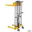 Ручной гидравлический штабелер СМАРТЛИФТ (SMARTLIFT) SDDJS1500 (400 кг; 1,5 м; с вилами и площадкой) - 6