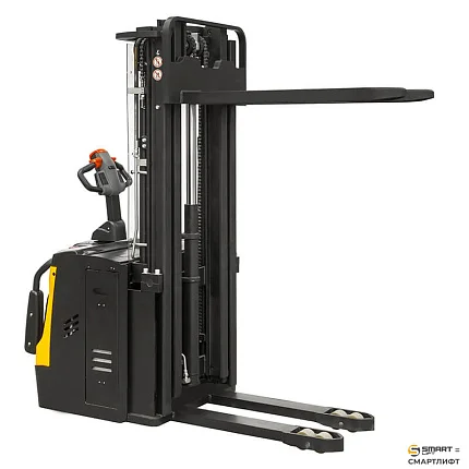 Самоходный штабелер с площадкой электрический СМАРТЛИФТ (SMARTLIFT) ES16-RS (г/п 1600 кг; 4,5 м; 24В / 280Ач)