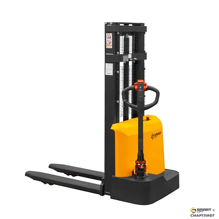Сопровождаемый штабелер электрический самоходный СМАРТЛИФТ (SMARTLIFT) QDA12EL03 (г/п 1200 кг; 2,5 м; 24В / 85Ач)