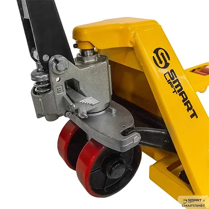 Гидравлическая тележка (рохля)  СМАРТЛИФТ (SMARTLIFT) SD-S (BF25; г/п 2500 кг; 800х550 мм; PDP)