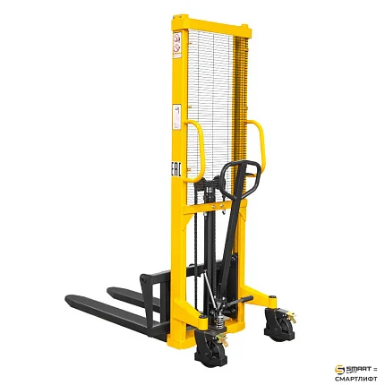 Ручной гидравлический штабелер СМАРТЛИФТ (SMARTLIFT) SDA 1516 (г/п 1500 кг; 1,6 м; вилы 300-850 мм)