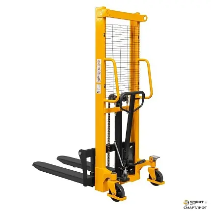 Ручной гидравлический штабелер СМАРТЛИФТ (SMARTLIFT) CTY-E15-16 (г/п 1500 кг; 1,6 м; вилы 330-860 мм)