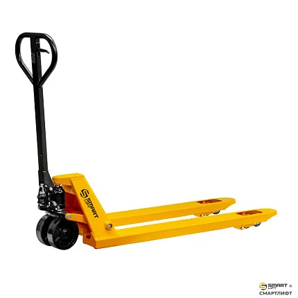 Гидравлическая тележка (рохля)  СМАРТЛИФТ (SMARTLIFT) SB (DF-III; г/п 2500 кг; 1150x550 мм; PDP)