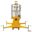Подъемник одномачтовый СМАРТЛИФТ (SMARTLIFT) GTWY 8-100 (T) (г/п 125 кг; AC&DC; 8 м) - 8