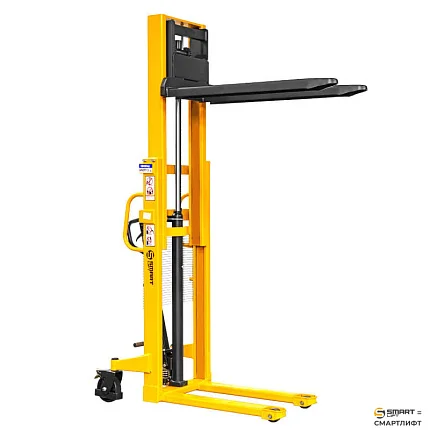 Ручной гидравлический штабелер СМАРТЛИФТ (SMARTLIFT) SDJ 1520 (г/п 1500 кг; 2 м; фиксированные вилы)