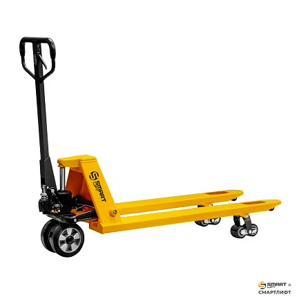 Гидравлическая тележка (рохля)  СМАРТЛИФТ (SMARTLIFT) SP (BF Premium; г/п 2500 кг; 1150x550 мм; RDP)