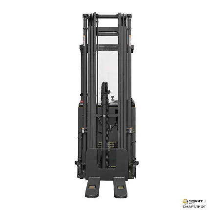 Самоходный штабелер с кабиной электрический СМАРТЛИФТ (SMARTLIFT) CDD15C (г/п 1500 кг; 6,5 м; li-ion 25,6В / 225Ач, PV, EPS)