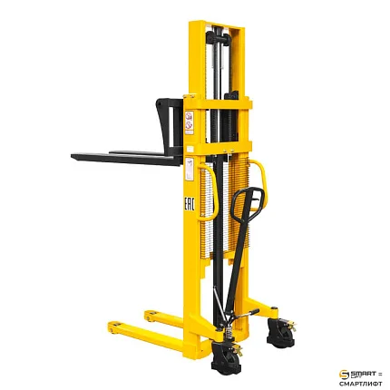 Ручной гидравлический штабелер СМАРТЛИФТ (SMARTLIFT) SDA 1525 (г/п 1500 кг; 2,5 м; вилы 300-850 мм)
