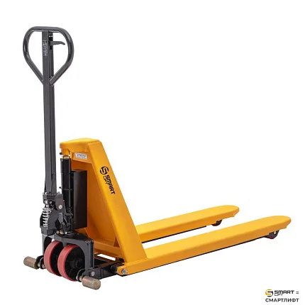 Гидравлическая тележка (рохля)  СМАРТЛИФТ (SMARTLIFT) SD-HL (HLT10; г/п 1000 кг; 1150х540 мм; высокоподъемная 800 мм)