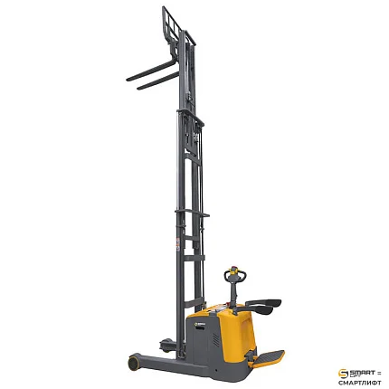 Штабелер электрический самоходный СМАРТЛИФТ (SMARTLIFT) CQD15R (г/п 1500 кг; 5,6 м; li-ion 25,6В / 230Ач, PV, EPS)