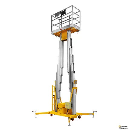 Подъемник двухмачтовый СМАРТЛИФТ (SMARTLIFT) GTWY 10-200S (T) (г/п 200 кг; AC&DC; 10 м)